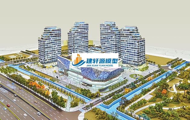 白银智慧城模型